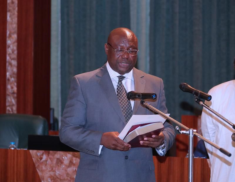 Mr Festus Okoye, National Commissioner and Chairman, Information and Voter Education Committee, INEC has said the commission will not join issues with the Peoples' Democratic Party (PDP) on matters pending before the Election Petition Tribunal [thebrid...