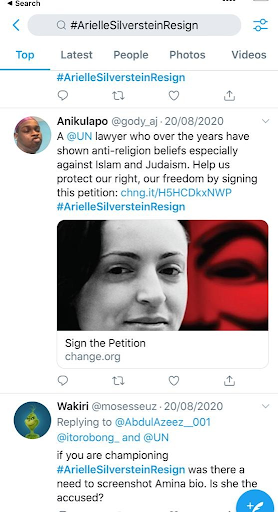 Arielle Silverstein and her antics online