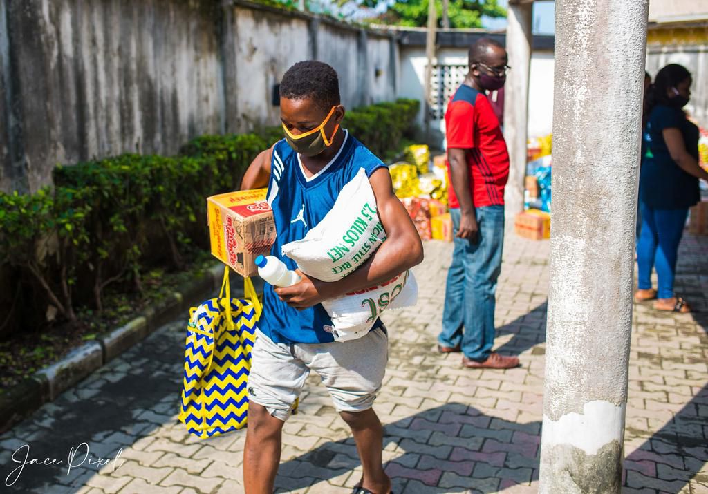 COVID-19 pandemic: Sage Foundation, partners, provide palliatives for over 100 families