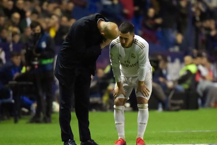 Eden Hazard has endured an injury-plagued first year at Real Madrid.