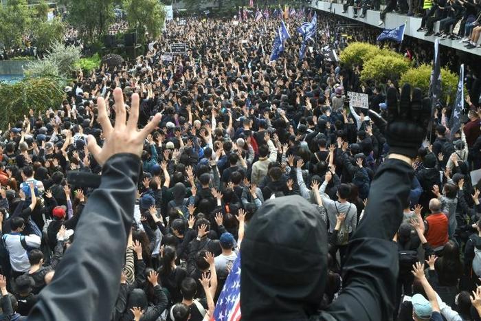 Hong Kong was rocked by  months of pro-democracy demonstrations last year