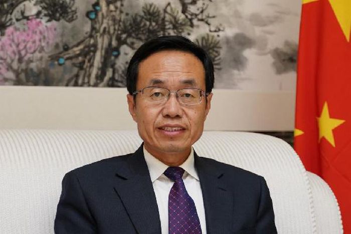 Chinese ambassador to Ghana, Shi Ting Wang
