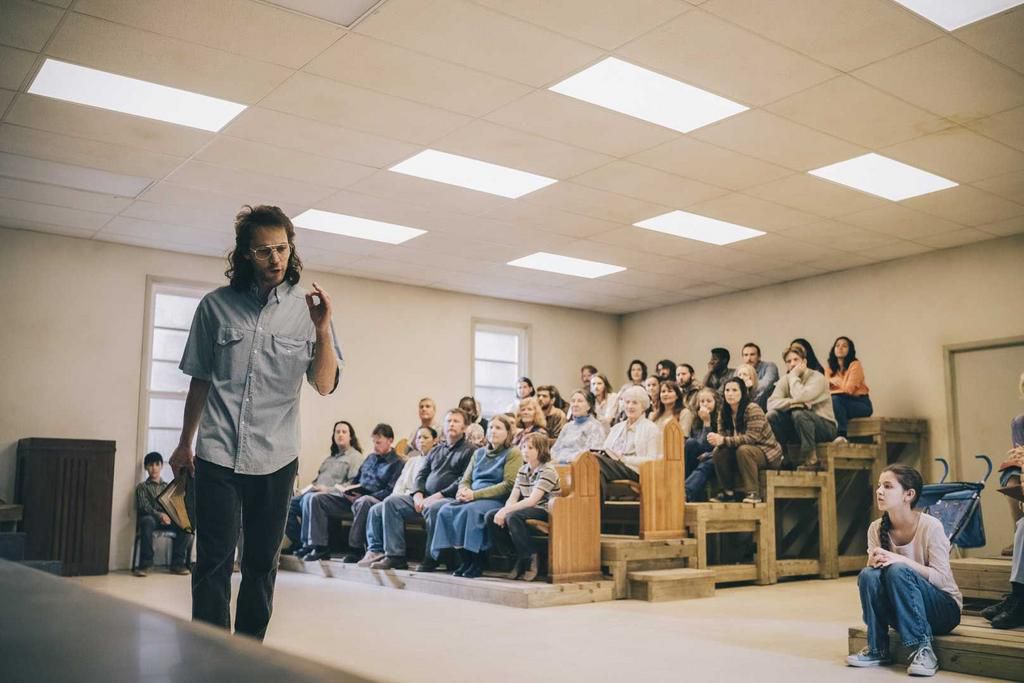 Taylor Kitsch as David Koresh in Waco.