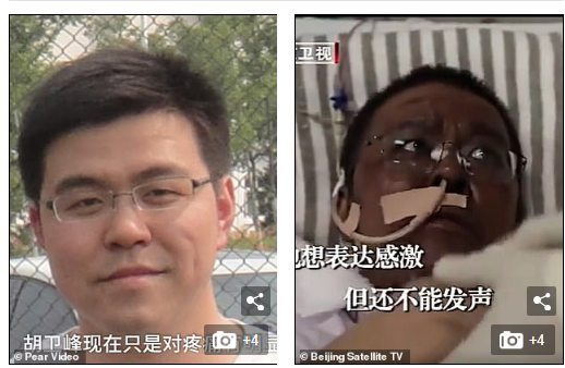 Chinese doctors turn black men after battling coronavirus (photos)