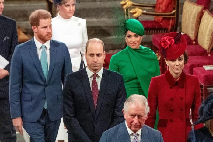There were reports of splits within the royal family, and a growing rift between Harry and William
