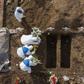 A COVID-19 victim is buried at the General Cemetery in Santiago, Chile