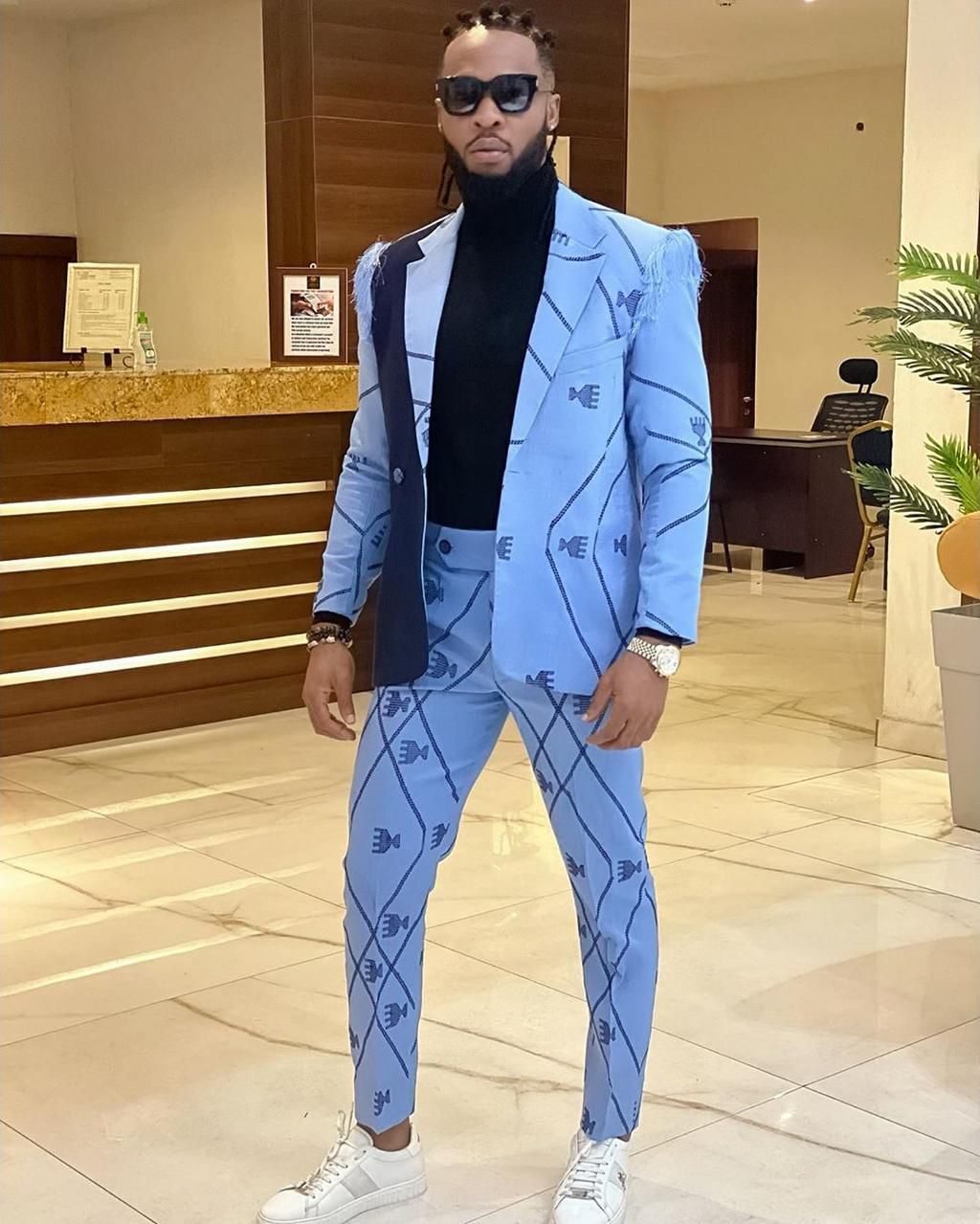 In 2005, Flavour released his debut album N'abania through Obaino Music [Instagram/2niteFlavour]