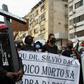 Police claim Silvio Dala, 35, suffered a heart attack after he was arrested for driving without a face mask on September 1