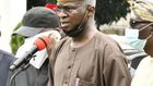 Fashola addresses the media after going round Lagos in the wake of Lekki shooting (Vanguard)