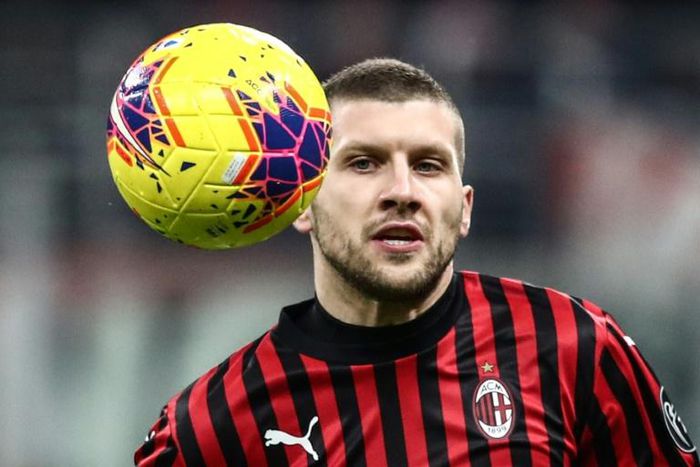 AC Milan's Croatian forward Ante Rebic has scored eight goals in his last nine league matches