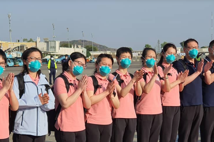 Chinese doctors in Abuja