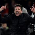 Diego Simeone's Atletico Madrid face Leipzig in the Champions League quarter-finals on Thursday.