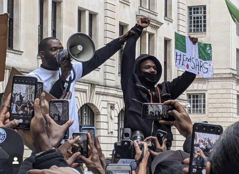 EndSARS - Iconic Shots. [Twitter]