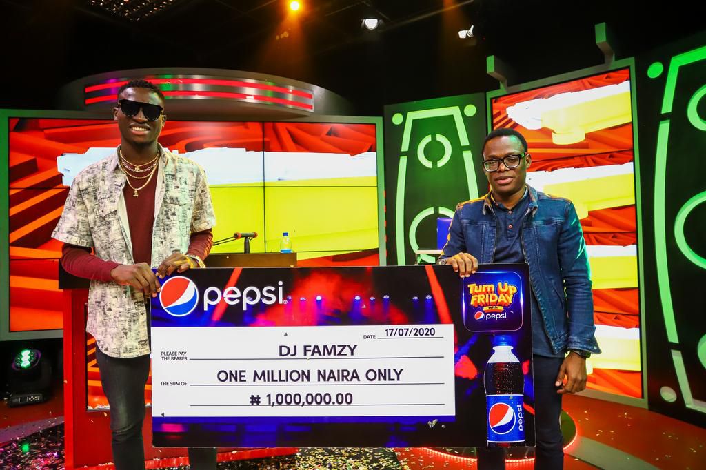 Introducing the latest DJ superstar, DJ Famzy, winner of Pepsi upcoming DJ competition #TurnUpFridayWithPepsi