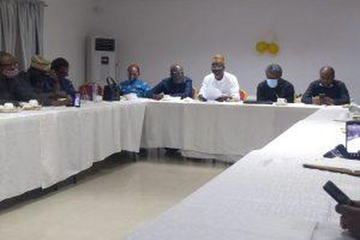A cross-section of Nigerian film makers during a stakeholders meeting held in Ikeja, Lagos (NAN)