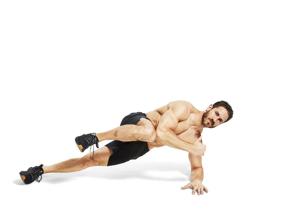 don saladino, nasm side plank knee to elbow