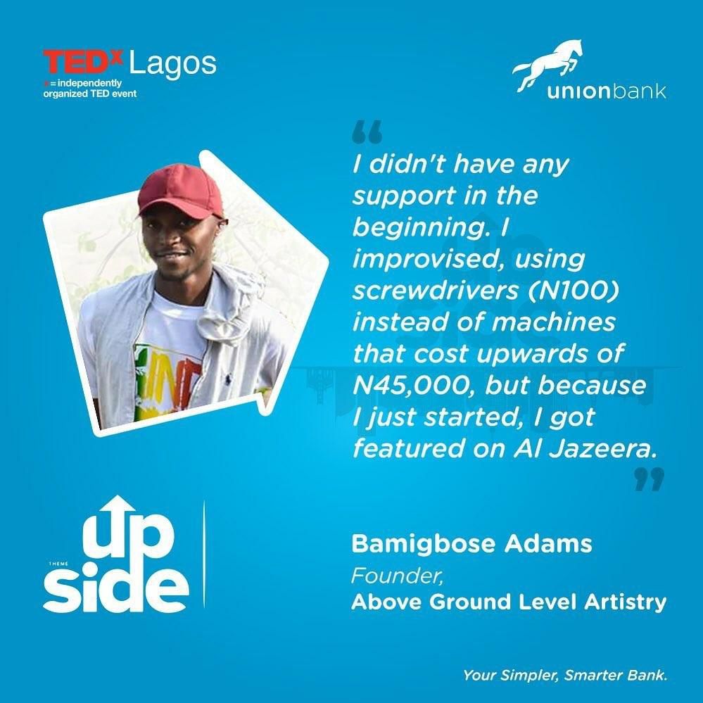 Highlights from the TEDxLagos virtual gathering, co-sponsored by Union Bank!