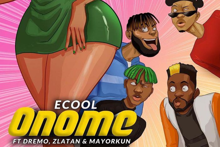 Mayorkun, Zlatan and Dremo feature on E Cool's new single, 'Onome.' (DMW)
