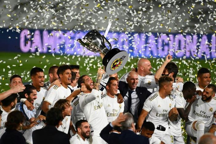 Champions in waiting: Real Madrid will sit out the first round of La Liga