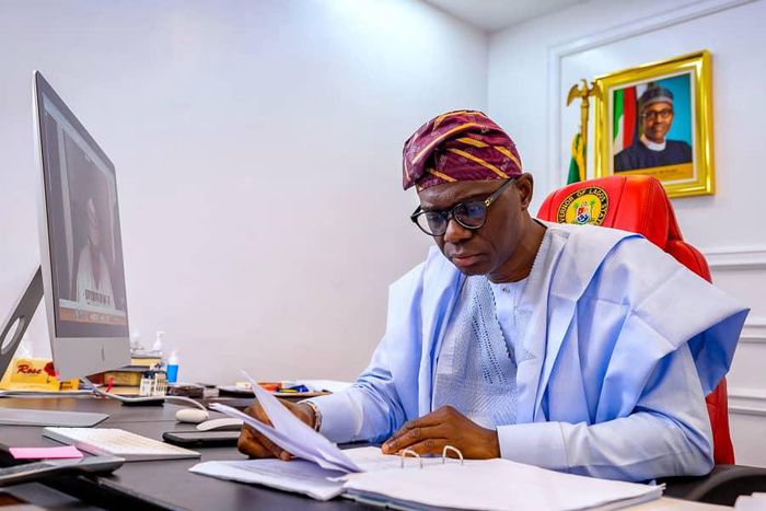 Lagos State Governor, Mr Babajide Sanwo-Olu. [Twitter/@jidesanwoolu]