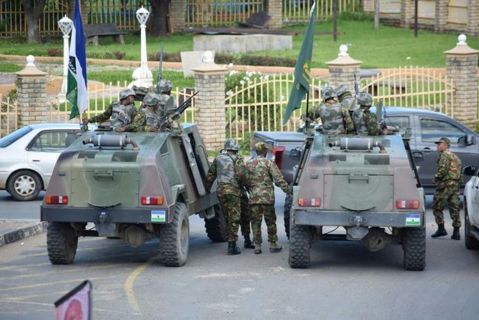 Thabane on Saturday deployed soldiers backed by armoured vehicles to "restore order" while accusing unnamed "rogue" law enforcement agencies of undermining democracy