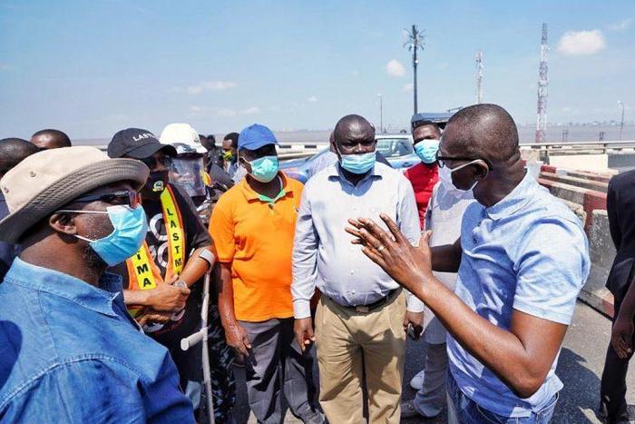 Sanwo-Olu inspects work on Third Mainland Bridge, urges motorists on patience (NAN)