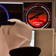 An employee in the control room of the Mars Mission at the Mohammed Bin Rashid Space Centre in the Gulf city of Dubai