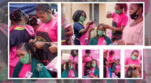 Lush Hair unveils new crochet designs at NASHCO annual hair styling contest/beauty fair