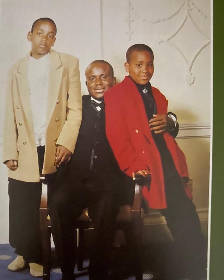 Terry Waya and sons Kidd Waya (Instagram/Terry Waya)