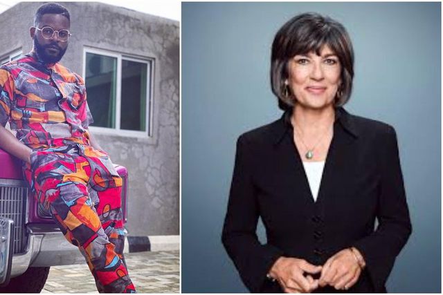 Falz speaks to Christiana Amanpour on the #EndSars protest in Nigeria [Instagram/FalzTheBadhGuy]