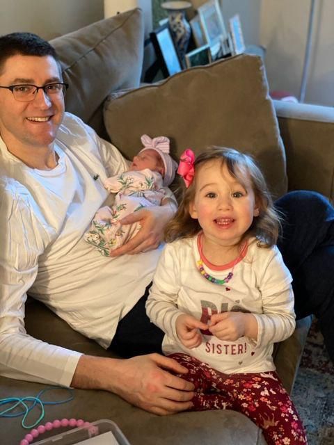 Lauren Pelz with her family