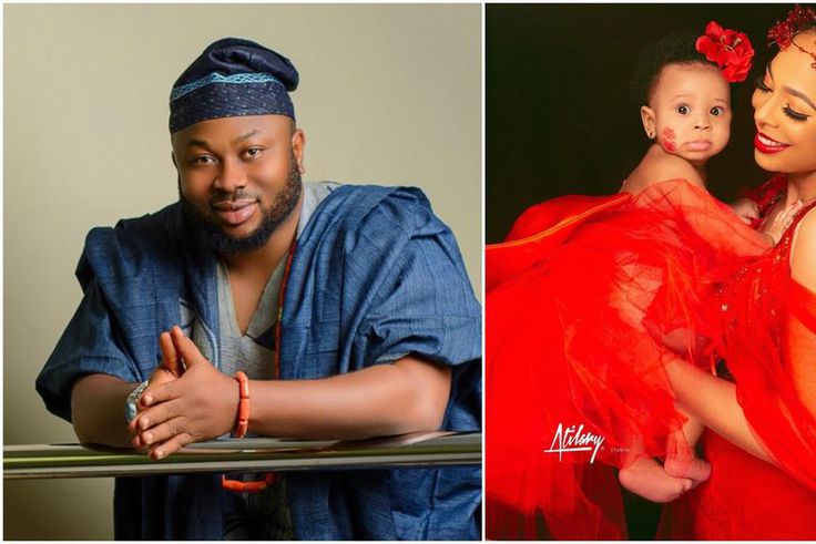 Olakunle Churchill says his not TBoss' baby daddy [Instagram/OlakunleChurchill] [Instagram/OfficialTBoss]