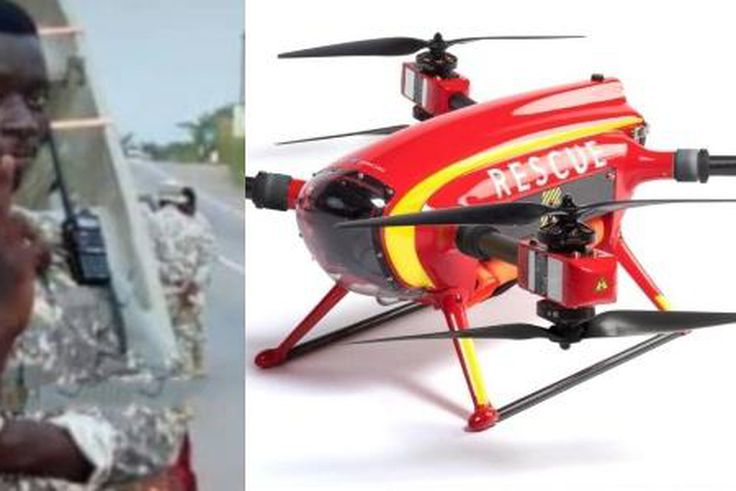 Drone pilot dies after drowning in the Offin River while chasing illegal miners