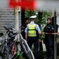 Police cordened off the building in Solingen where the five children were found dead