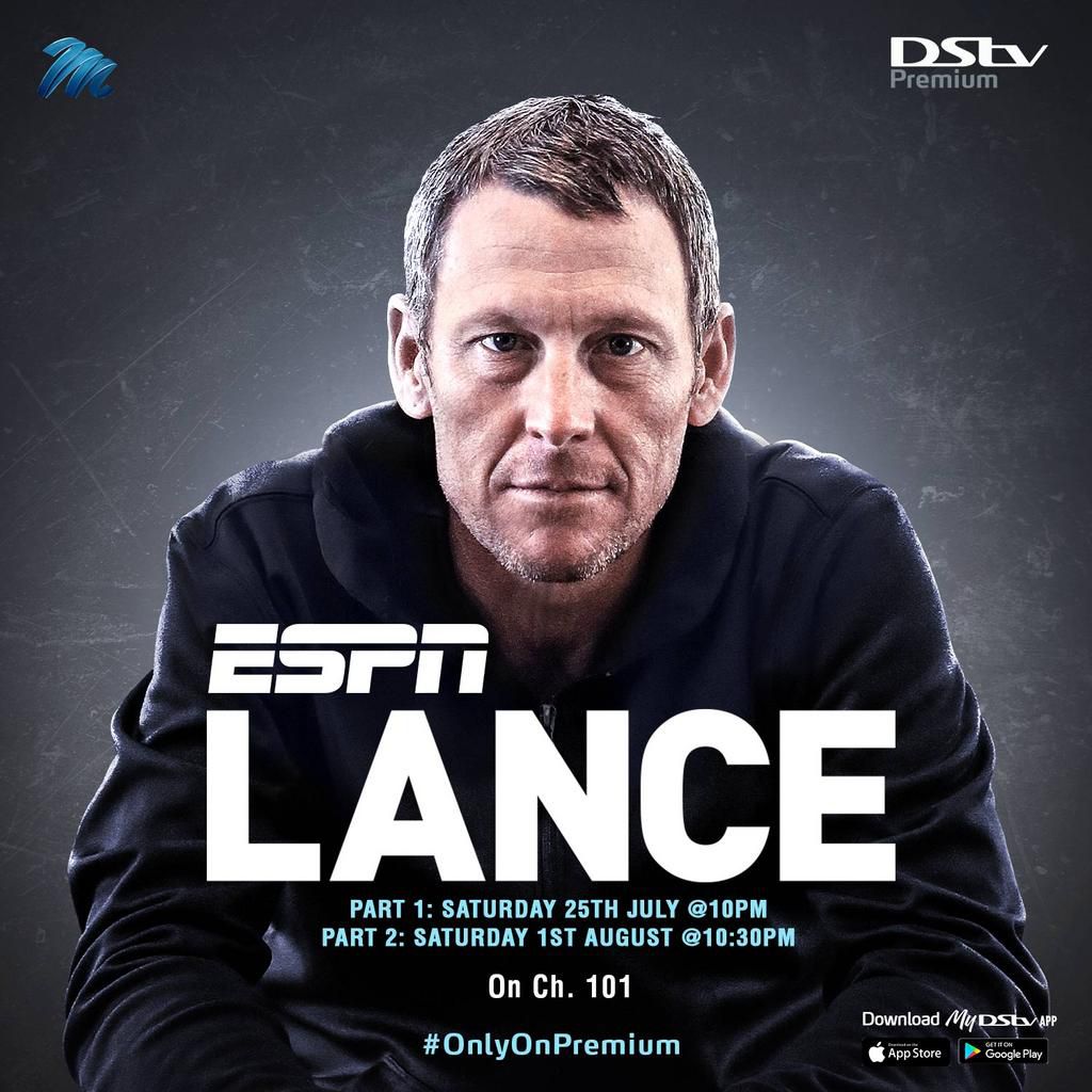One more reason to be on DStv Premium: LANCE, ESPN’s powerful Armstrong confessional, to broadcast on M-Net this weekend
