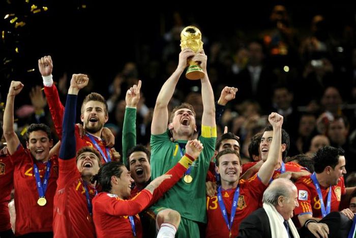 Iker Casillas made his Spain debut in 2000