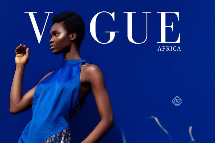 Vogue Africa cover for #VogueChallenge