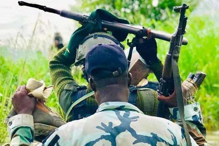 Nigerian Military decimated Boko Haram/ISWAP terrorists. [Twitter@Chiefojukwu]