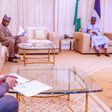 President Muhammadu Buhari receiving briefings from the Presidential Task Force on COVID-19 led by SGF, Mr Boss Mustapha, Minister of Health, Dr Osagie Ehanire, and Director-General, Nigeria Centre for Disease Control (NCDC), Chikwe Ihekweazu. [Twitter...