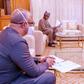 President Muhammadu Buhari receiving briefings from the Presidential Task Force on COVID-19 led by SGF, Mr Boss Mustapha, Minister of Health, Dr Osagie Ehanire, and Director-General, Nigeria Centre for Disease Control (NCDC), Chikwe Ihekweazu. [Twitter...