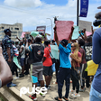 #EndSARS protesters in Lagos