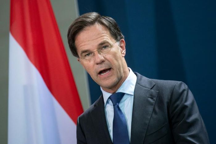 Dutch Prime Minister Mark Rutte (pictured July 9, 2020) told parliament that despite meeting a string of EU leaders in recent days to break the deadlock, he was "quite gloomy about how things will go" at an upcoming summit