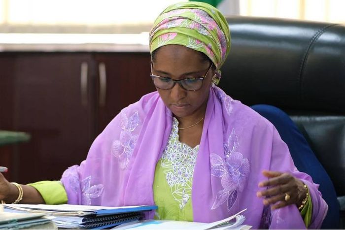 Minister of Finance, Zainab Ahmed. [Twitter/@NGRPresident]