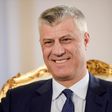 Kosovo's President Hashim Thaci, seen here in a January 2018 interview with AFP, has been charged with war crimes