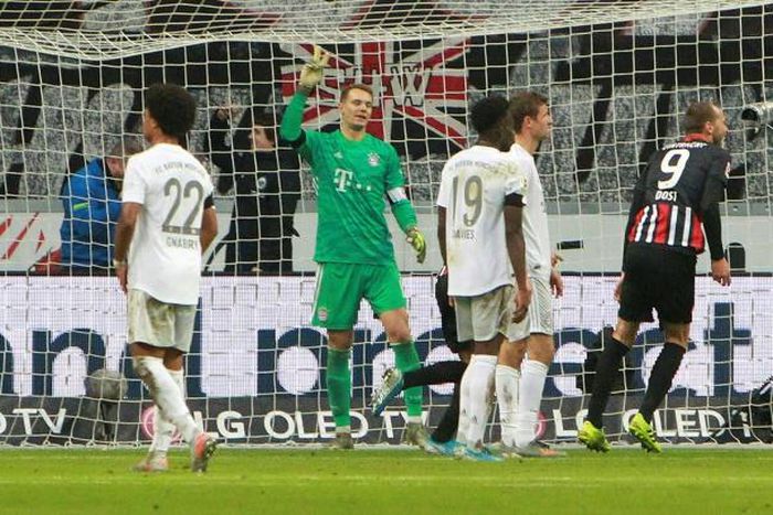 Bayern Munich have a chance to atone for their 5-1 humiliation at Frankfurt in November