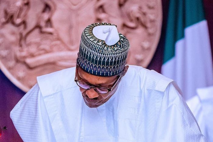 President Muhammadu Buhari.  [Twitter/@BashirAhamaad]