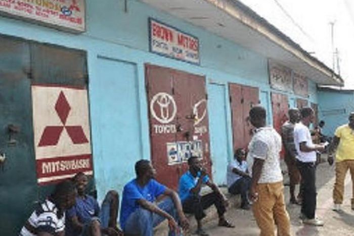 Ghanaian traders union shut Nigerians' shops in 2019. (Nigerian News Express)