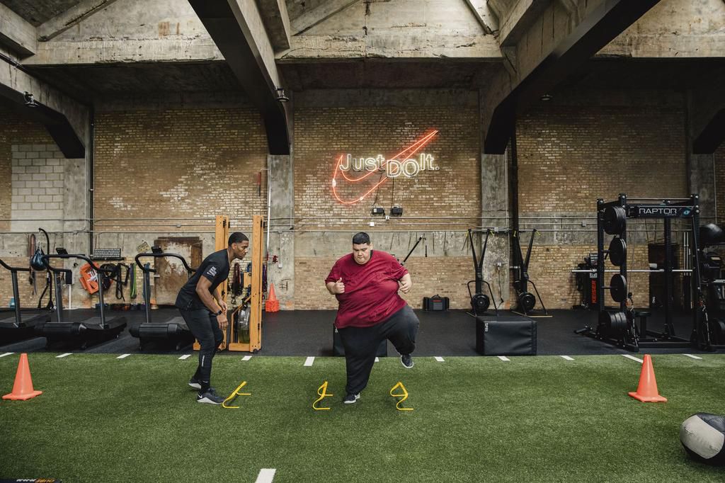 Once he mastered basic bodyweight exercises, Maynor moved on to more explosive moves.