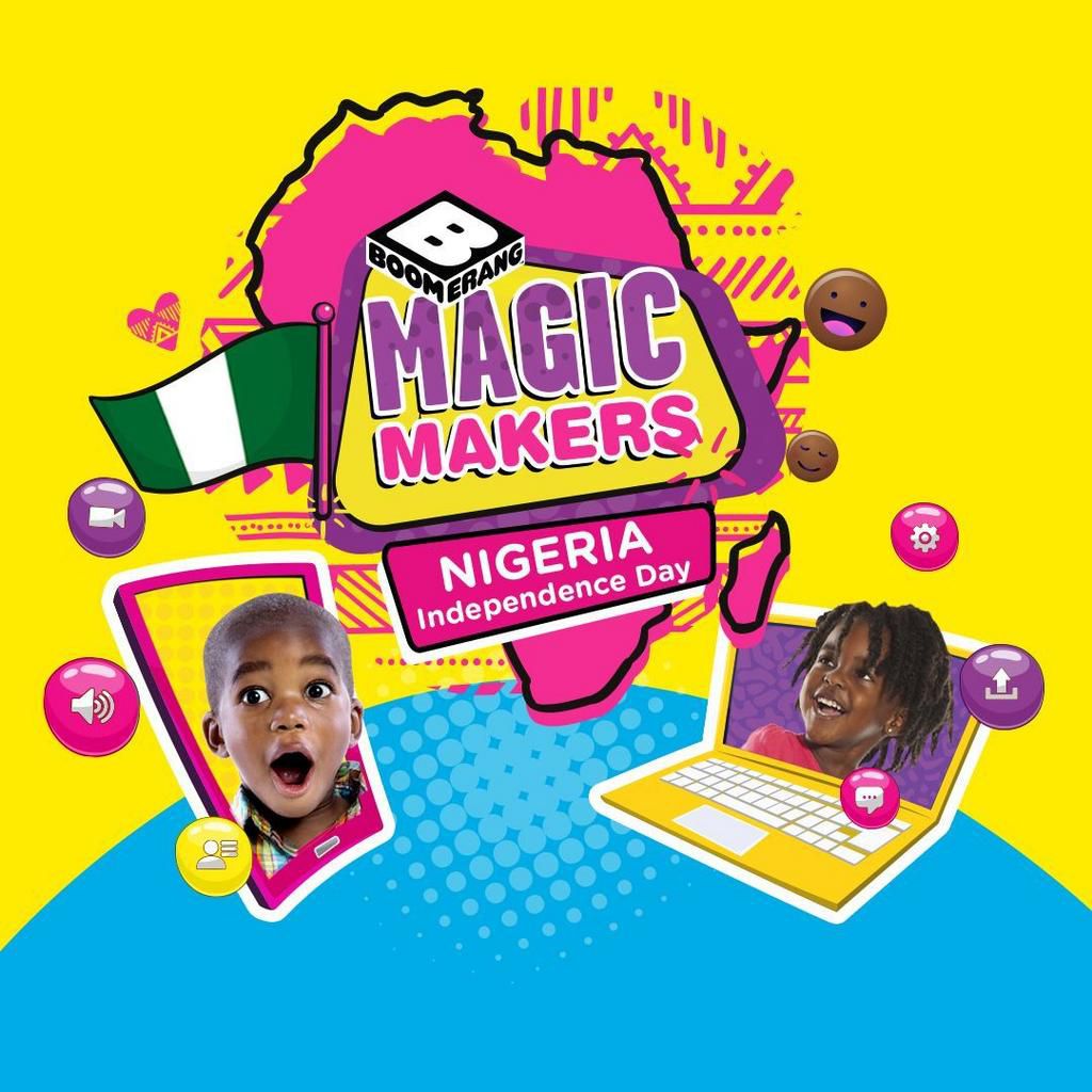 Boomerang’s Magic Makers marks Nigeria’s Independence Day with 60 reasons to celebrate. (Magic makers)