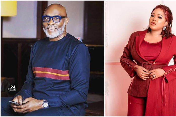 It is important to note that some of these celebrities only made it to this list because they lost their spouse and had to get married again. [Instagram/MofeDamijo] [Instagram/ToyinAbraham]